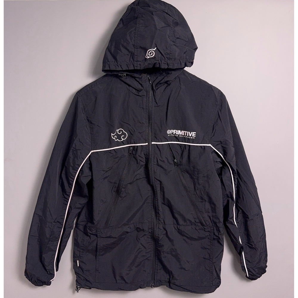 Primitive Naruto Jacket Size Small Windbreaker Anime Itachi (Faulty Zipper) - Picture 2 of 10
